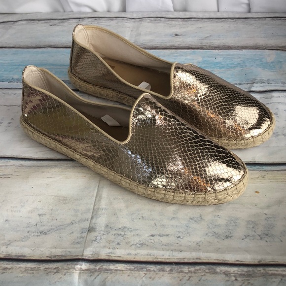 DV by Dolce Vita Shoes - DV Gold Espadrilles Flats 10 Party Shoes